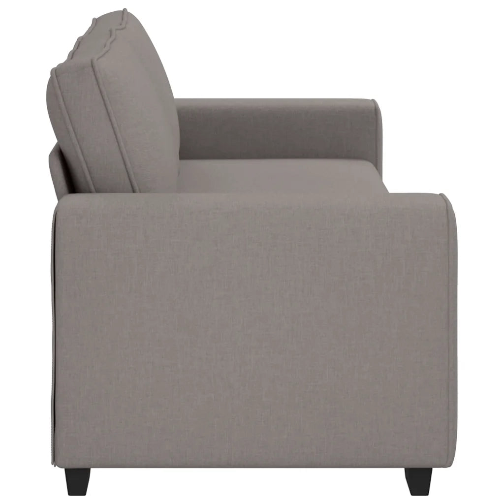 Divano a 3 Posti-Sofa 3 Posti Tortora 180 cm in Tessuto 993976