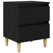Armadio letto rettangolare con cassetto resistente stile rustico industriale 40 x 35 x 50 cm legno ingegnerizzato nero 02_0054526