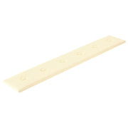 Testiera | Testata da Parete 12 pcs Crema 90 x 15 cm Pelle Sintetica