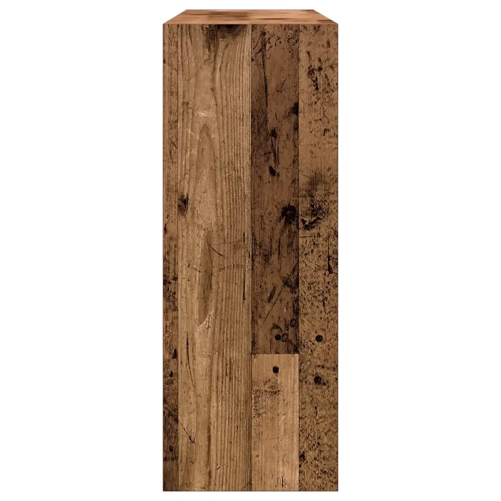 Tavolino Consolle Legno Antico 105x30x80 cm in Truciolato 856622
