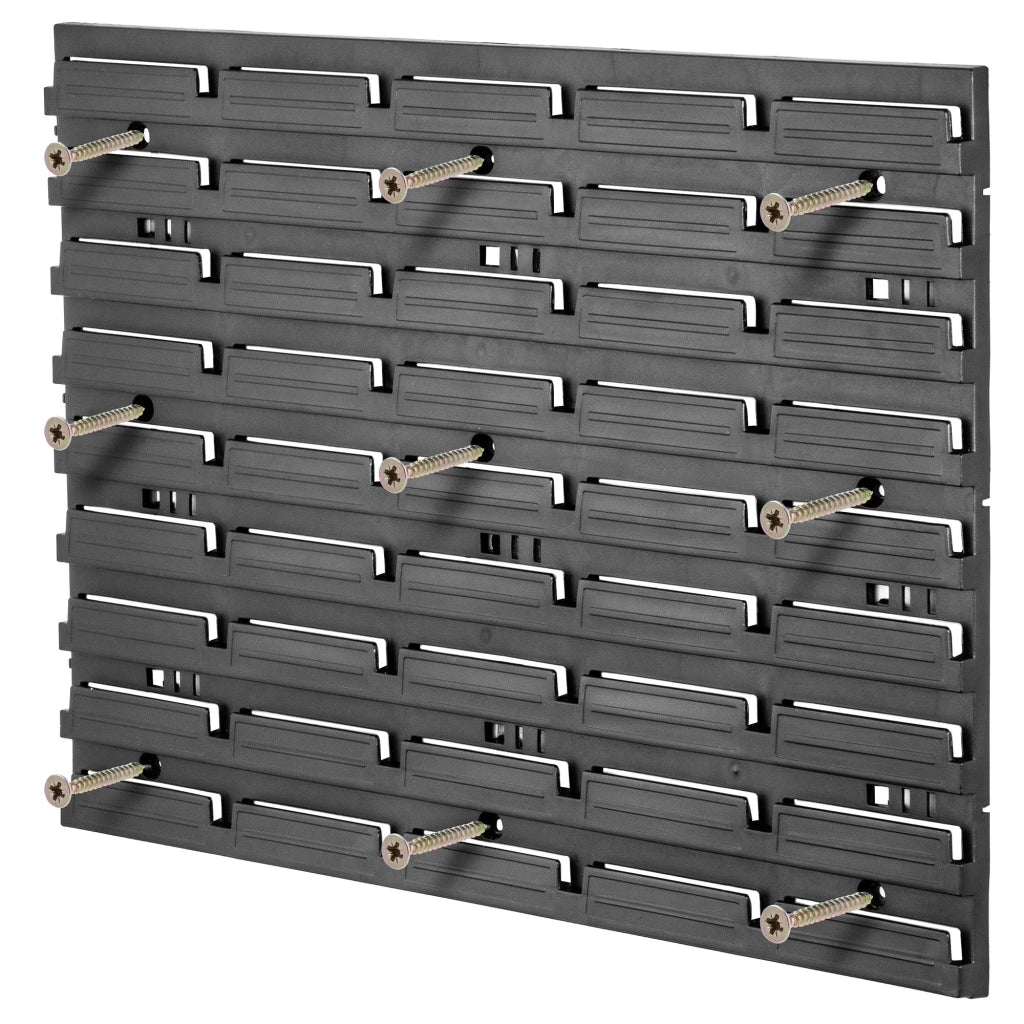 Pannello portautensili KADAX da parete per officina, 232x78 cm, 180 scomparti, garage/officina.