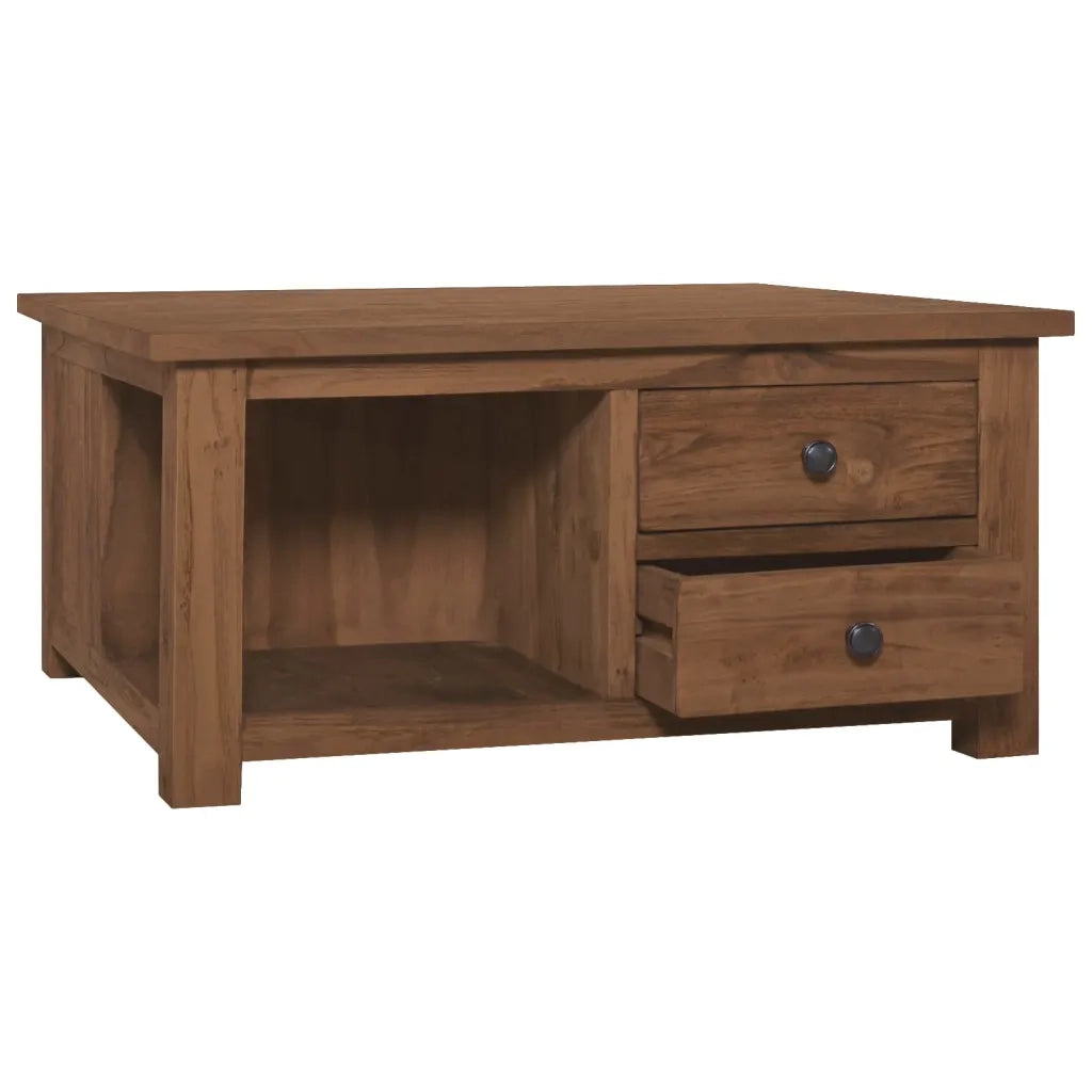 Tavolino da CaffÃ¨ 68x68x33 cm in Legno Massello di Teak cod mxl 20196