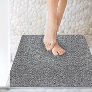 Matte antiscivolo da 80 x 80 cm - Antimuffa e confortevole con fori di drenaggio per vasca da bagno e ambienti umidi.