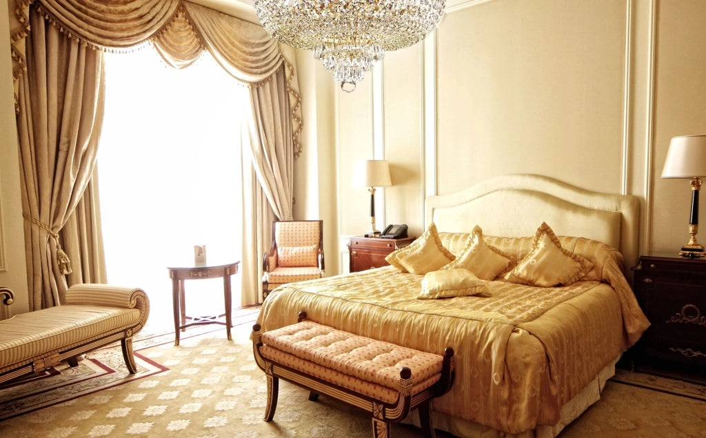 Lampadario Royal Classic in Metallo Palace Oro Antique