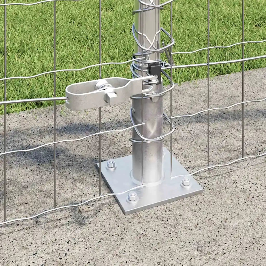 Recinzione con Posto Argento 1 x 25 m Acciaio