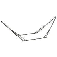 Supporto per Amache 2 in 1, Resistente alle Intemperie, 290 cm x 92 cm x 88 cm, Nero