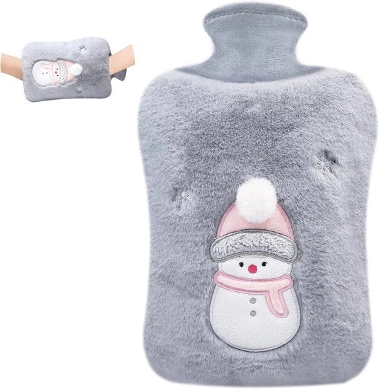 Caldolatte per bambini da 2 litri con rivestimento morbido in tessuto di sintetico per il comfort
