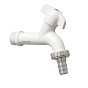 RUBINETTO PORTAGOMMA EUROGARDEN- 1/2 Bianco- MANFR- pezzi 1