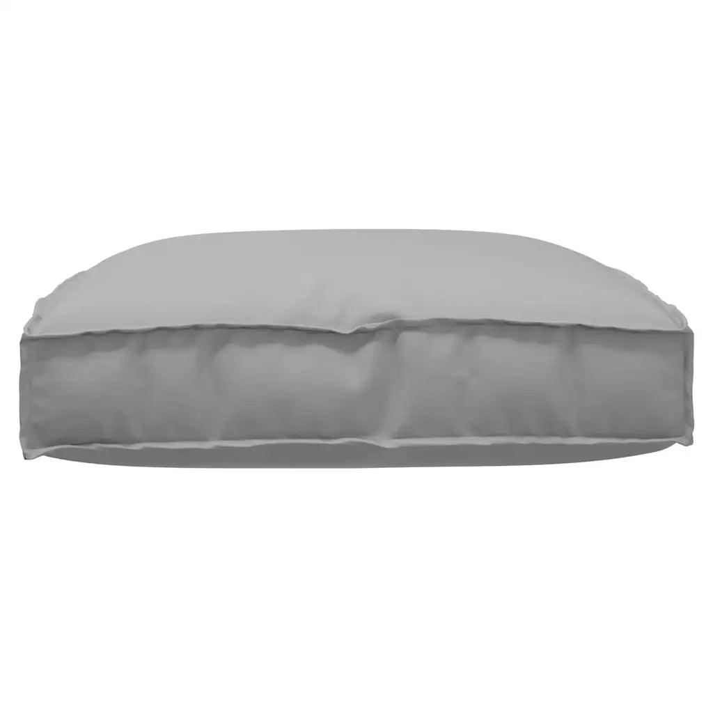 Cuscino per sedie | Cuscino Grigio 80 x 80 x 12 cm Tessuto Oxford