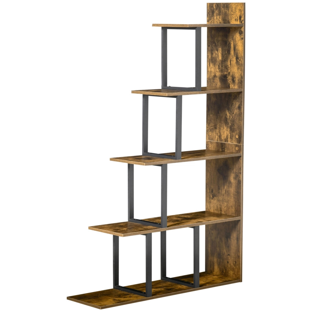Libreria Stile Vintage/Industriale in Truciolato 102x30x160cm