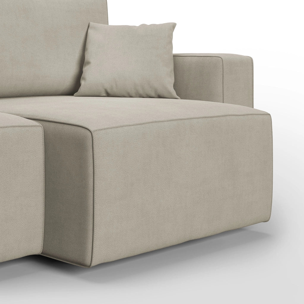 Morfeo Divano in tessuto impermeabile 180 cm  panna