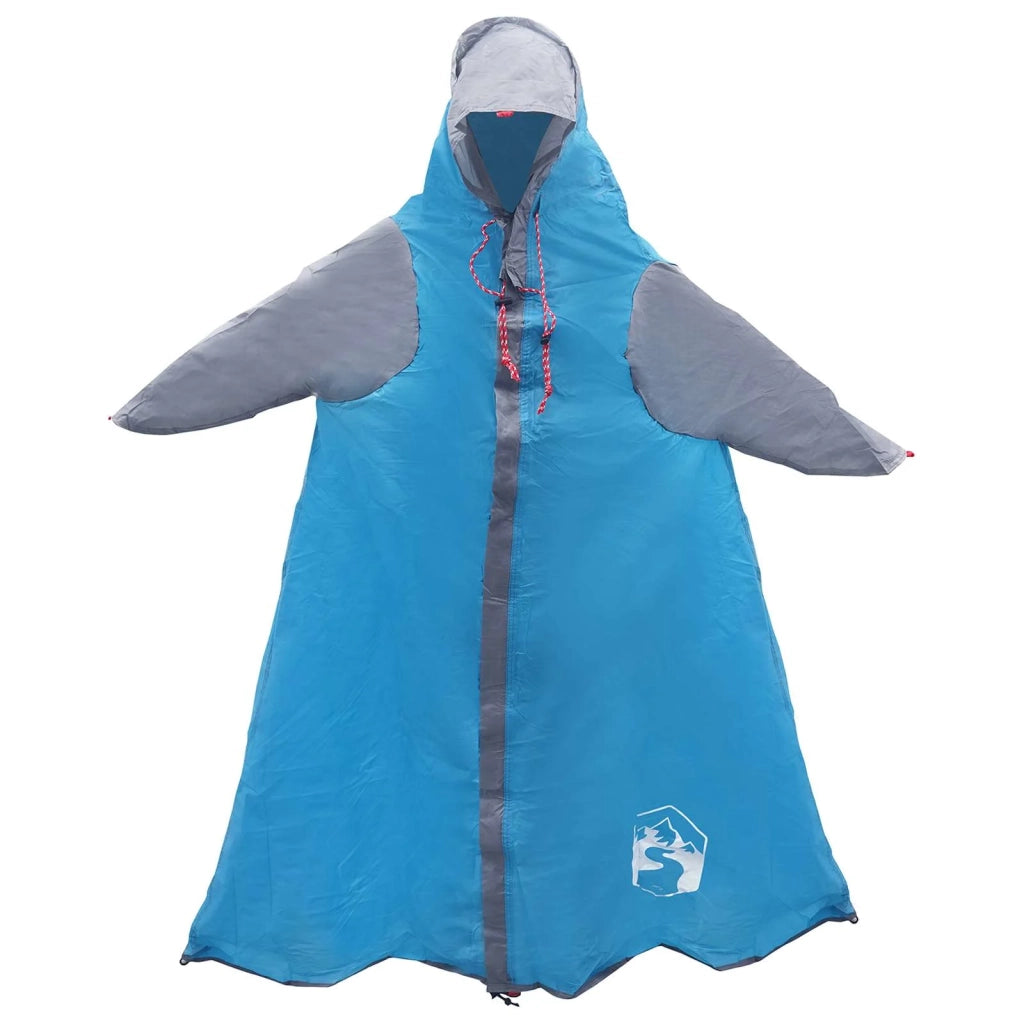 Poncho da pioggia 2-in-1 con cappuccio Blu 262 x 126 x 130 cm 42017407