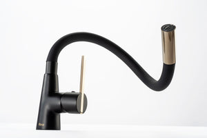 Rubinetto Da Cucina Rea Icon Black/gold
