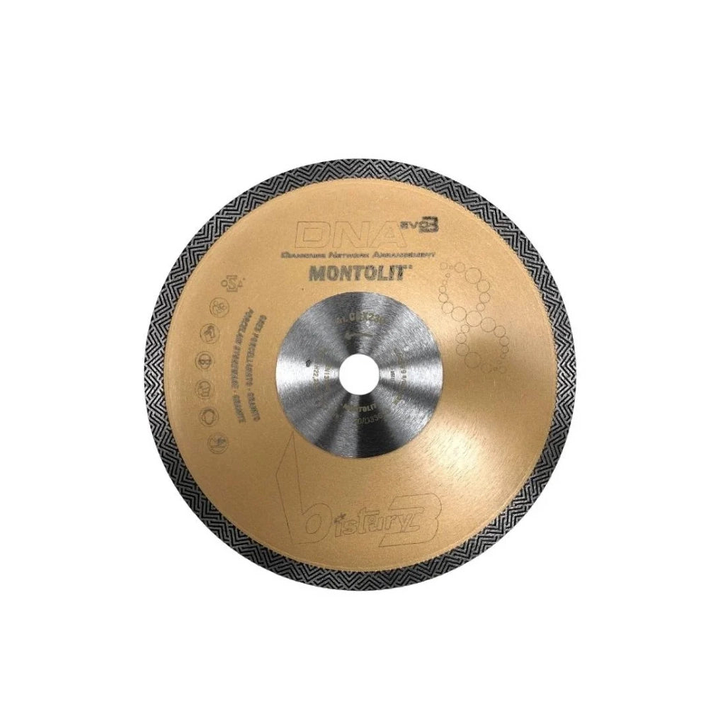 Disco Diamantato Montolit Dna D.230 Cbx230 Per Gres Porcellanato