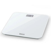 Bilancia pesapersone digitale 180 kg con display LCD retroilluminato, vetro temperato e accensione automatica - Sogo