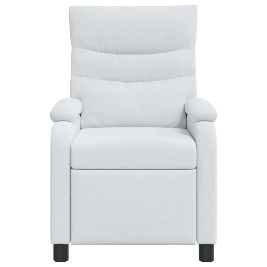 Divano Sedia-Poltrona Massaggiante Bianco Tessuto 494141