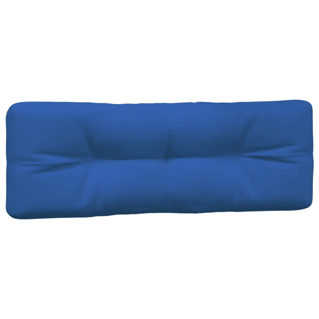 vidaXL Cuscini per Pallet 2 pz Blu Reale in Tessuto