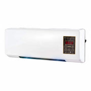 Termoventilatore Elettrico Da Parete 2000W Con Telecomando Display LED Doppia Modalità Caldo E Ventilazione Timer 6 Ore Stufa Silenziosa Per Camera Ufficio Piccoli Ambienti 54 x 14 x 20 Cm Bianco