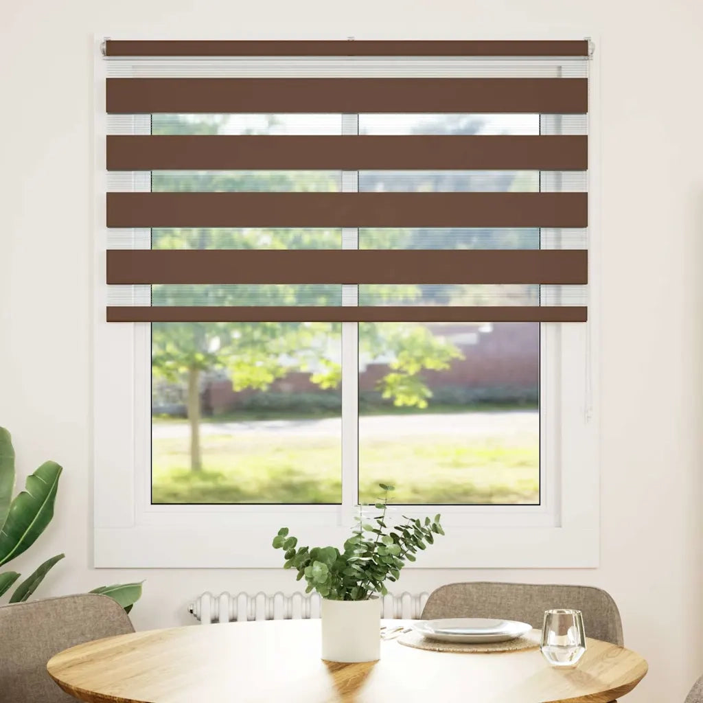 Tenda a rullo | Tenda avvolgibile Zebra Larghezza Tessuto 120,9 cm Poliestere