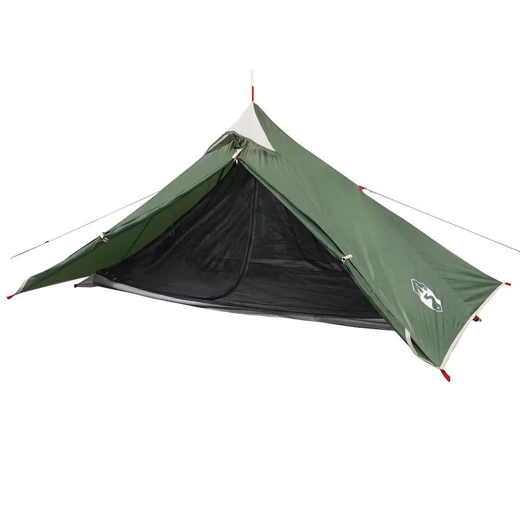Tenda sospesa Tipi per 1 Persona-Tenda da campeggio Verde Impermeabile
