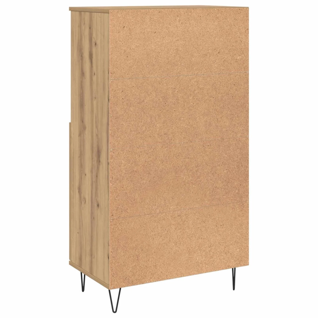 Credenza | Madia | Buffet da pranzo | Armadio da pranzo Marrone 60 x 36 x 110 cm Legno multistrato