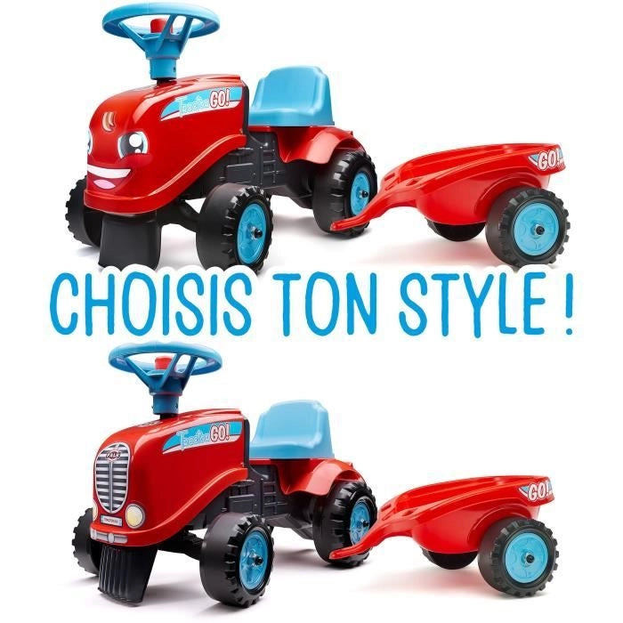 FALK - Tractor Go! Con rimorchio