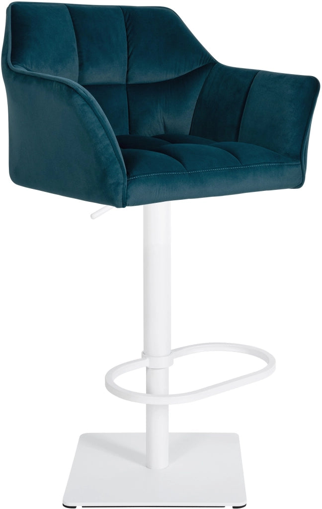 Sgabello bar Damaso W velluto 3