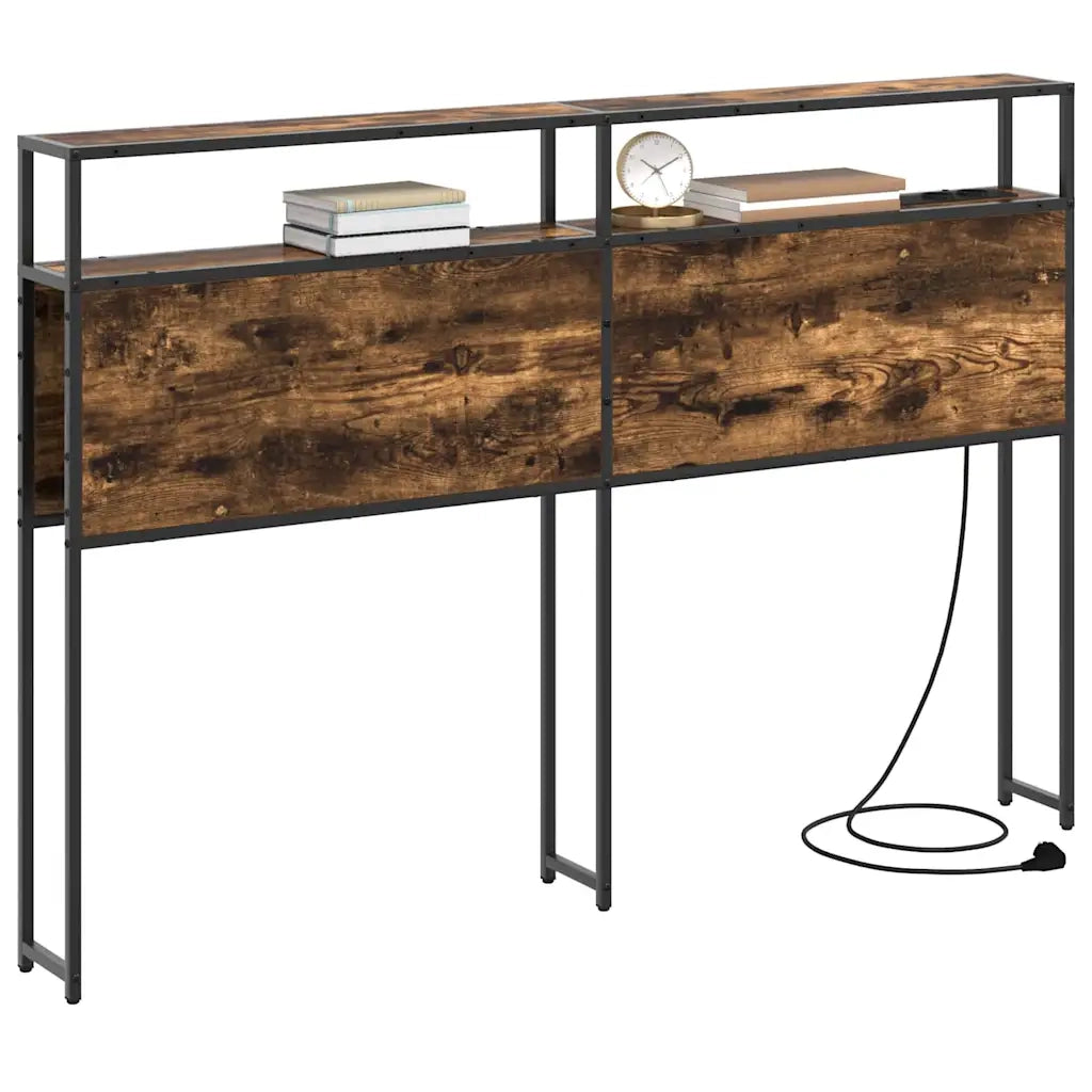 Testiera | Testata contenitore Rovere fumo Legno multistrato