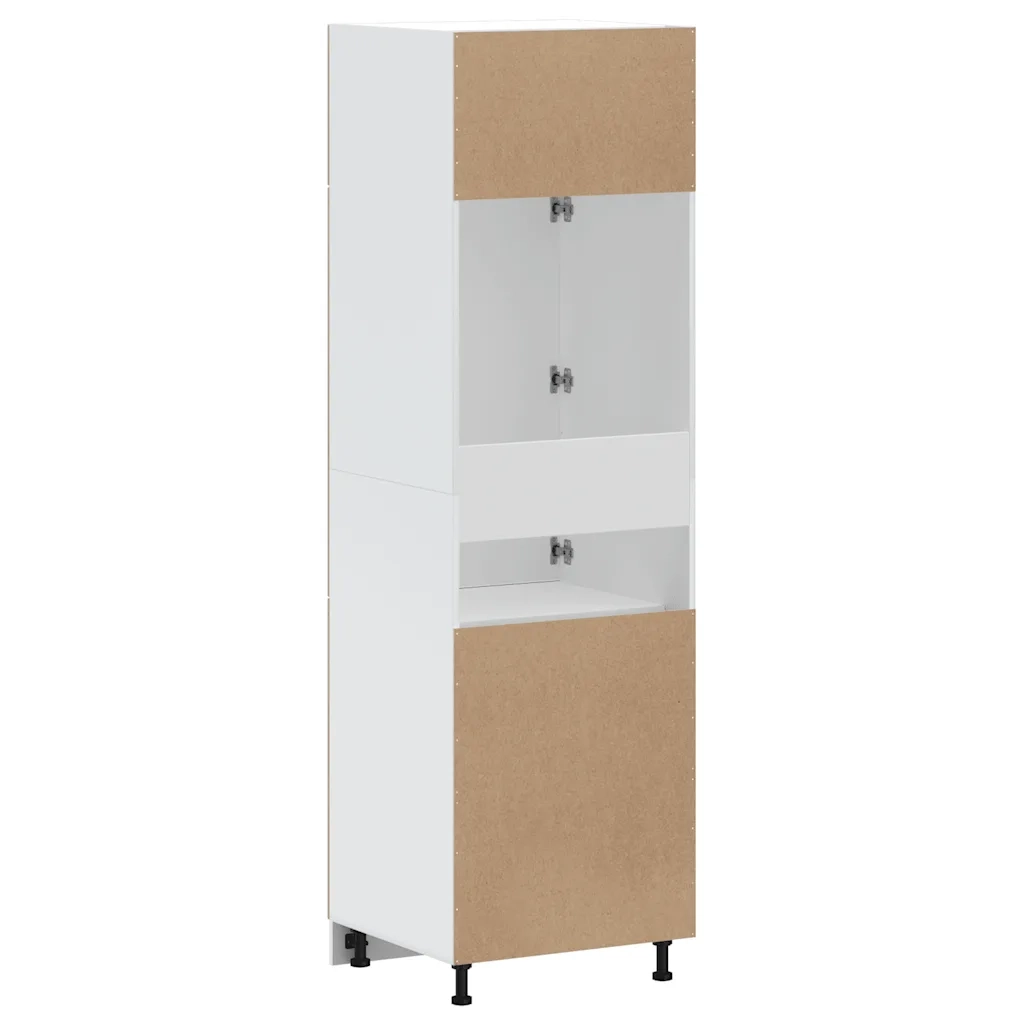 Armadio da Cucina Kalmar Grigio Cemento in Legno Multistrato