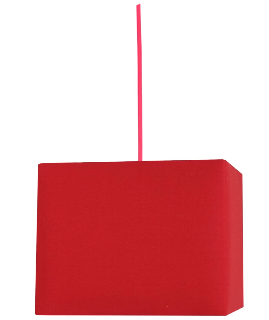 Candellux BASIC 31-06066 lampada a sospensione rossa E27