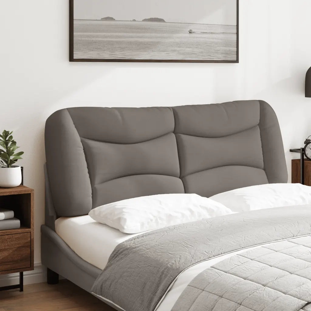 Cuscino Testiera Hvar Tortora 120 cm in Tessuto CFW7590972