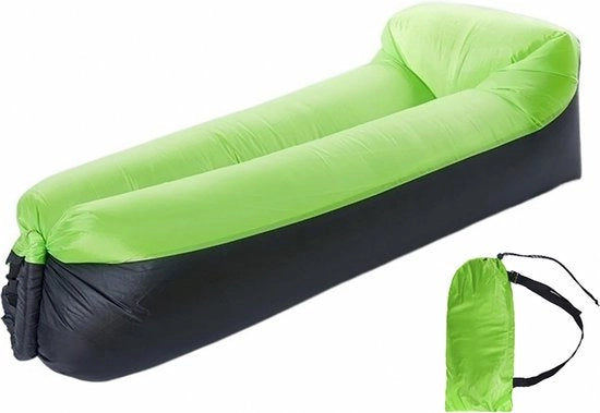 Air Lounger - Divano aeree - Sedile da campeggio - Matrimoniale zoncolan - Divano gonfiabile - Zoncolan aereo - Zoncola aerea impermeabile - Impermeabile - Sacco da relax - fino a 180 kg - Zoncola gonfiabile