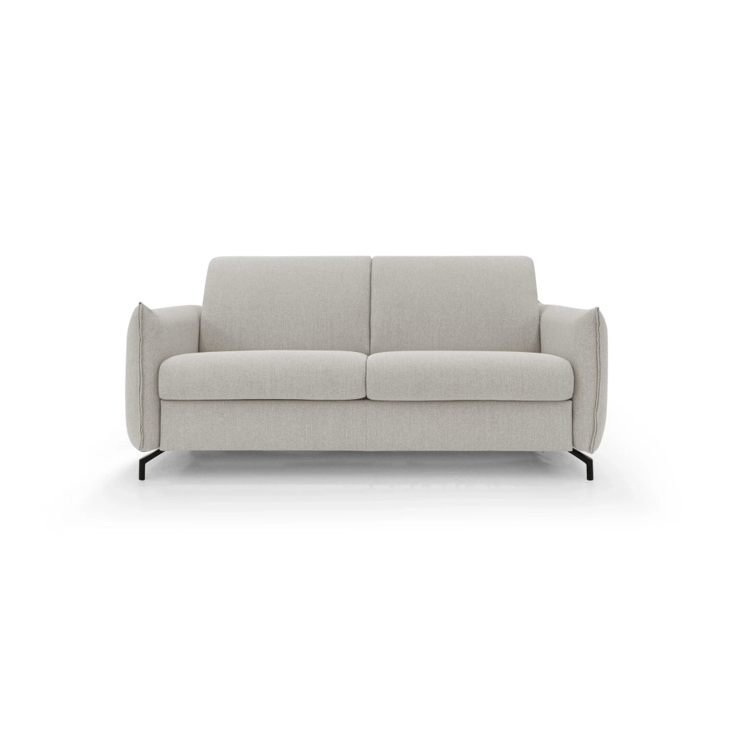 Scarlet Divano letto in tessuto misto cotone impermeabile T19 195 cm (mat.140x197) panna