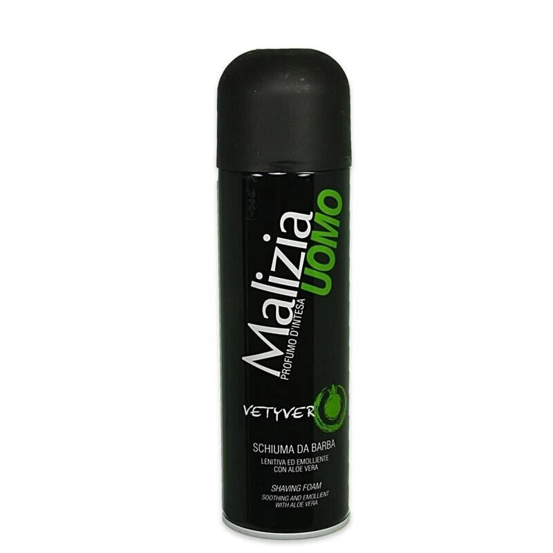 MALIZIA SCHIUMA DA BARBA VETYVER 250 ML LENITIVA ED EMOLLIENTE CON ALOE VERA