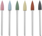 Kit di poliuretano per abrasione e levigatura - 6 colori - Strumento in silicone - Adatto per macchina abrasiva elettrica - 2,35 mm