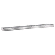 Letto rialzato da giardino Argento 600 x 80 x 24 cm 8006533