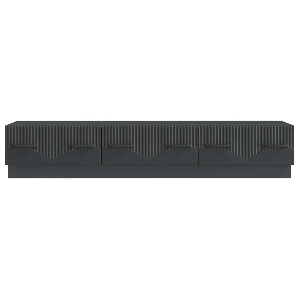 Mobile TV Nero 147 x 34,5 x 27 cm Legno ingegnerizzato 895396