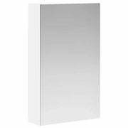 Mobiletto per specchio da Bagno | Armadio da bagno Bianco 30 x 10,5 x 50 cm