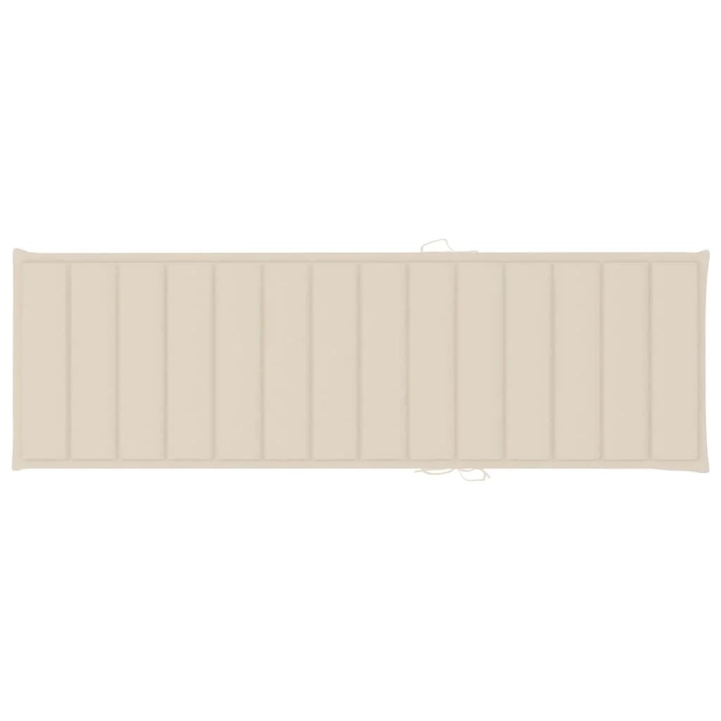 Lettino prendisole sedia a sdraio lettino prendisole letto da giardino mobili da esterno per patio con cuscino legno massello di acacia 02_0012374