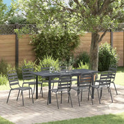 Set da Pranzo per Giardino 9 pcs Antracite 3378817