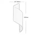 Applique moderno da parete G9 doppia emissione per corridoio camera da letto