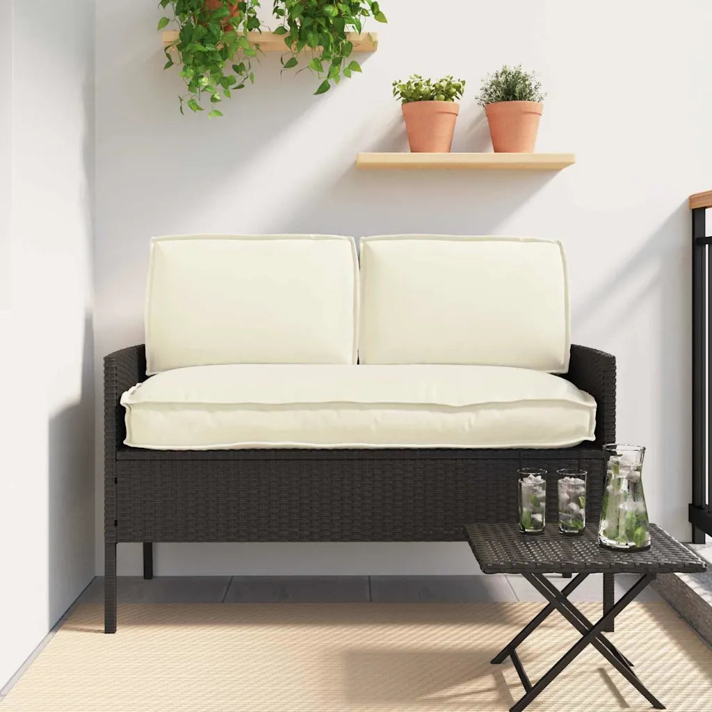 vidaXL Set di Cuscini per Pallet 3 pcs Crema 120 x 50 x 12 cm