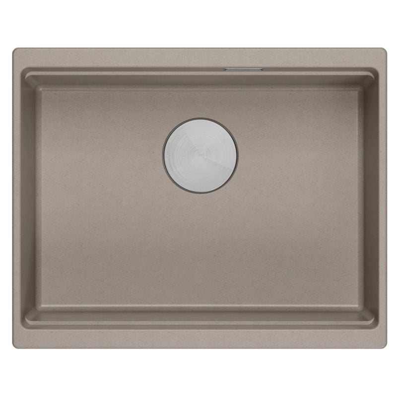 Lavello In Granito Logan 100 Beige Tappo oro