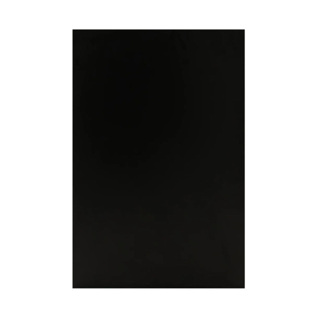 Bancone LED Nero C900 con Vetrina, 2 Ripiani a Vista, Serratura Inclusa