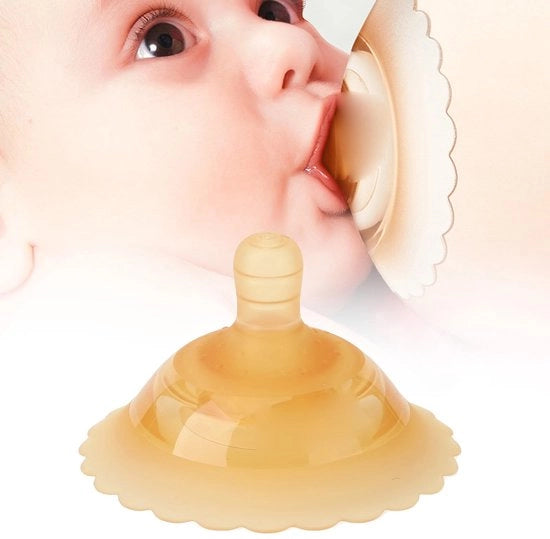 Tepelschilden in Silicone - Protezione per le Zone di Contatto - Platte/Ingezoncate Zone di Contatto - Allevia il Dolore - Disegno Circolare - Doppio Strato
