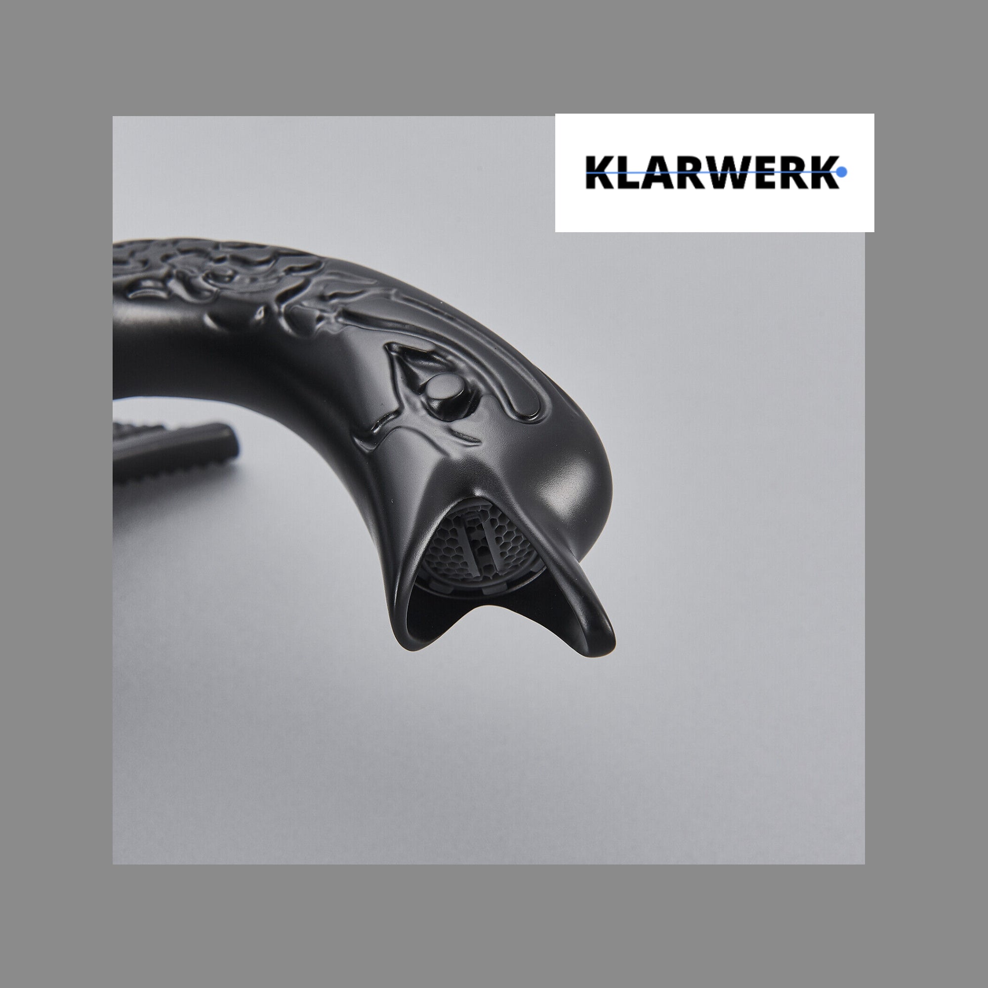 ADRIAN | Rubinetteria da bagno di design in acciaio inox con effetto cigno per lavabo lussuoso nero opaco ristorazione | miscelatore bagno 2 attacchi