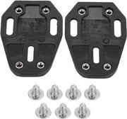 Pattini per bicicletta - Chiusura rapida - Compatibile con Speedplay Zero - Adattatore/convertitore - Sostituzione - Adatto a Speedplay - Nero - 1 paio - B (6 gradi)