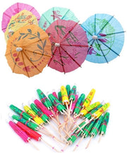 Parasole Cocktail in 24 pezzi - Colorati in carta
