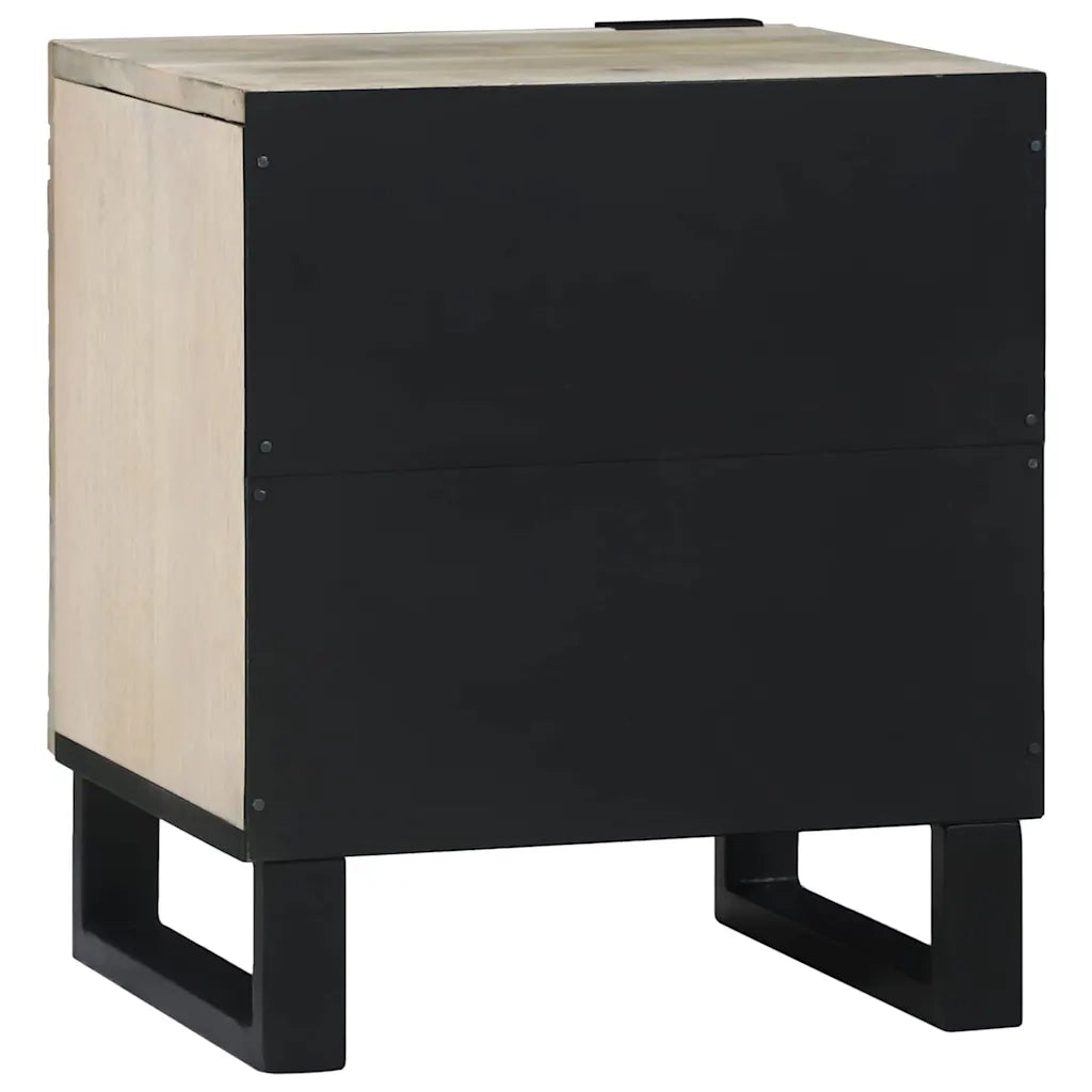 vidaXL Comodini Naturale 40 x 33.5 x 46 cm