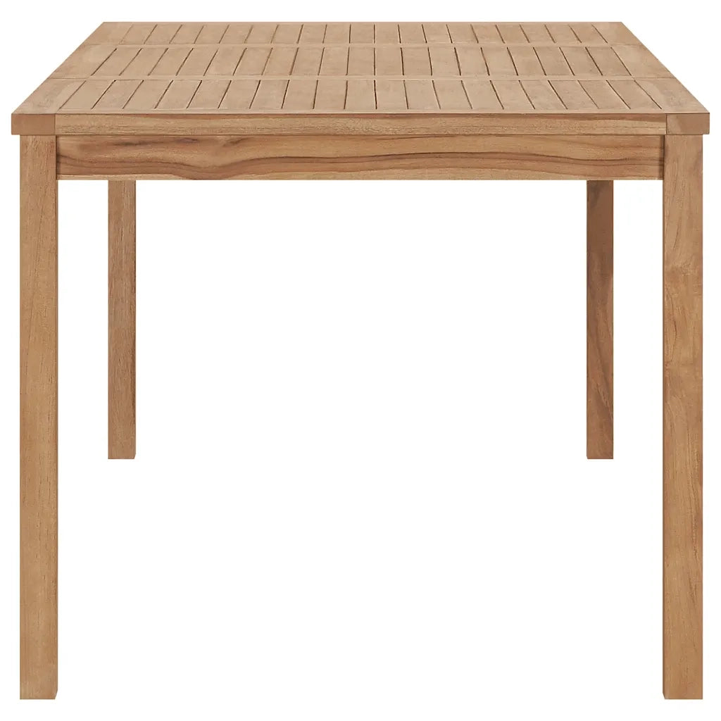 Tavolo da Pranzo da Giardino | Tavolino da esterno 180x90x77 cm in Massello di Teak